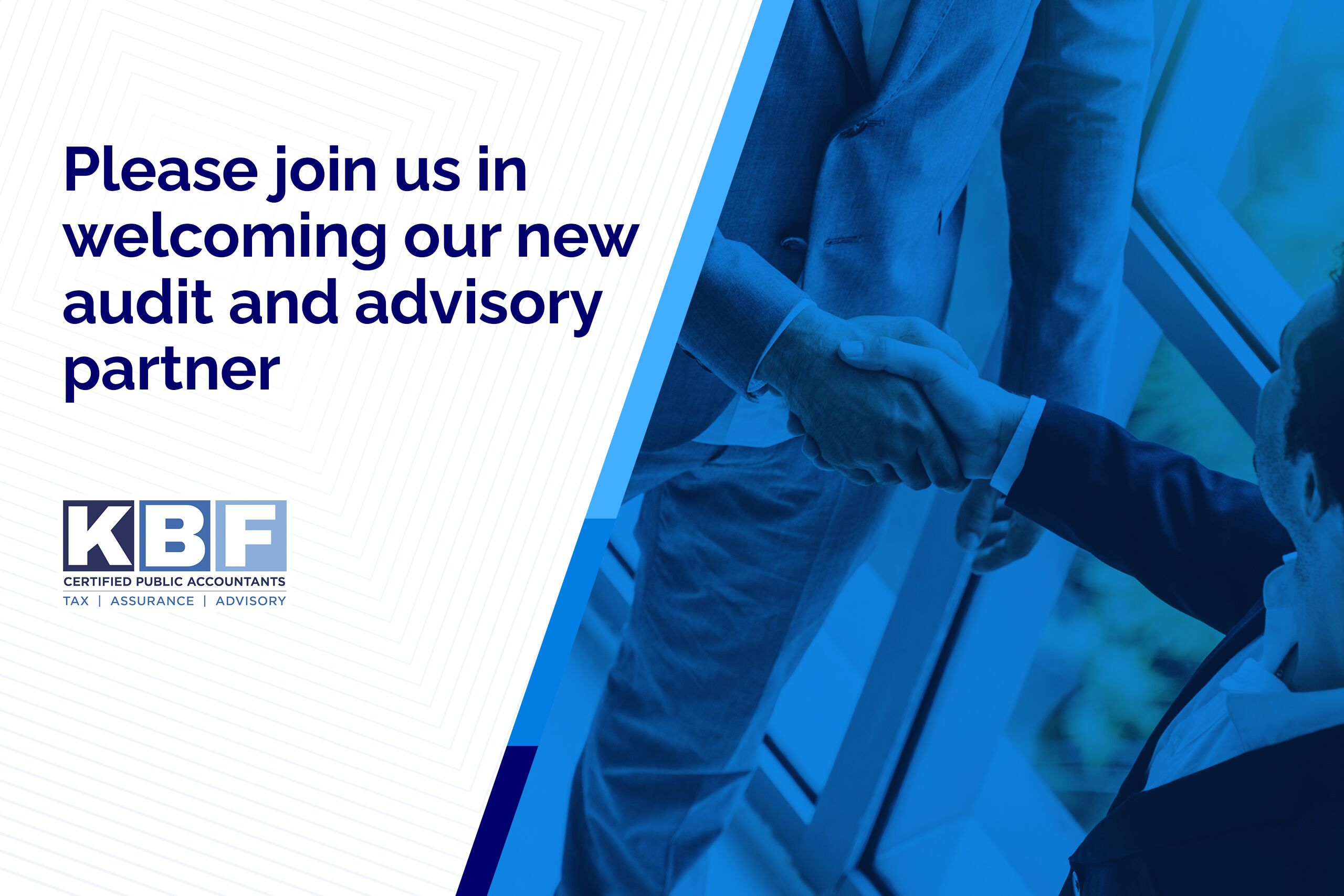 New audit and advisory partner
