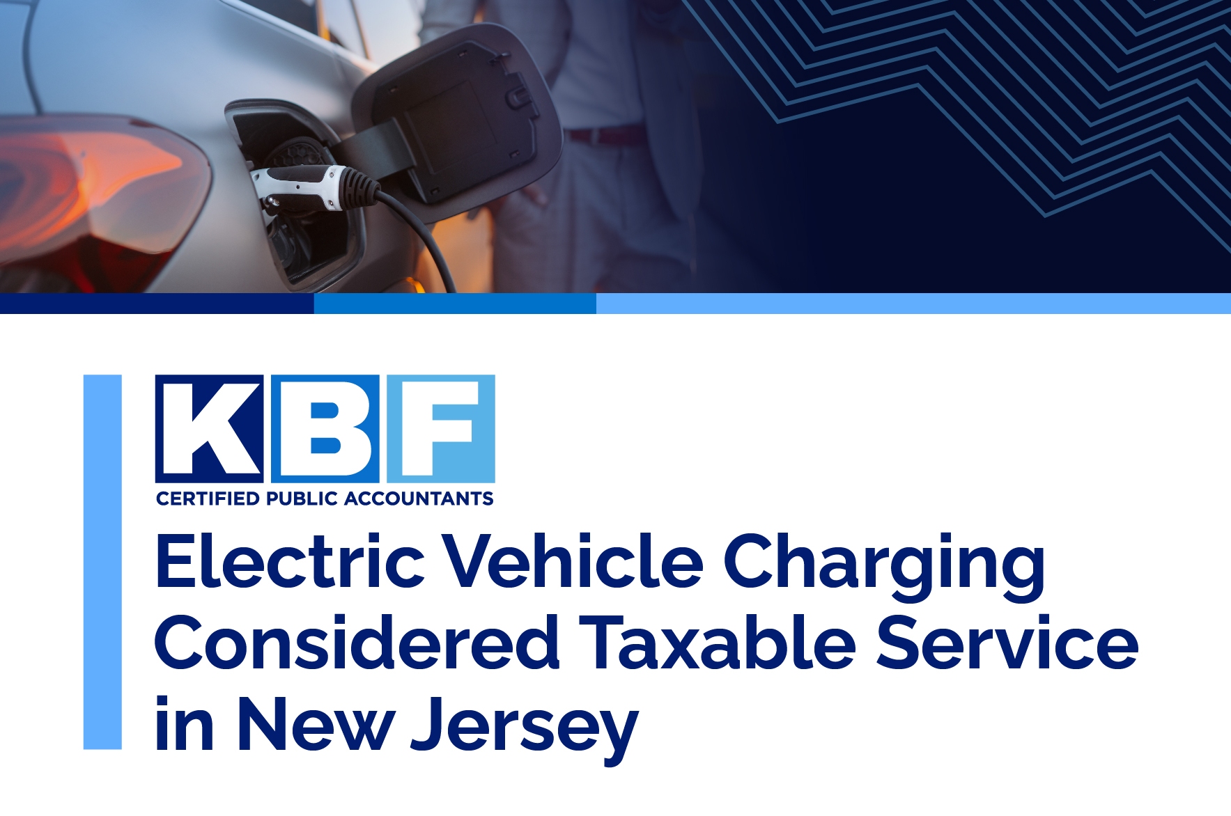 Electric Vehicle Charging Considered Taxable Service in New Jersey