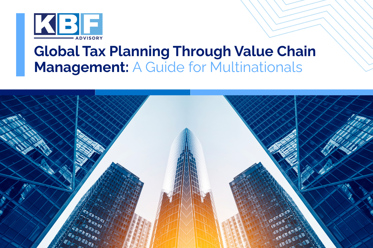 Global tax planning through value chain management