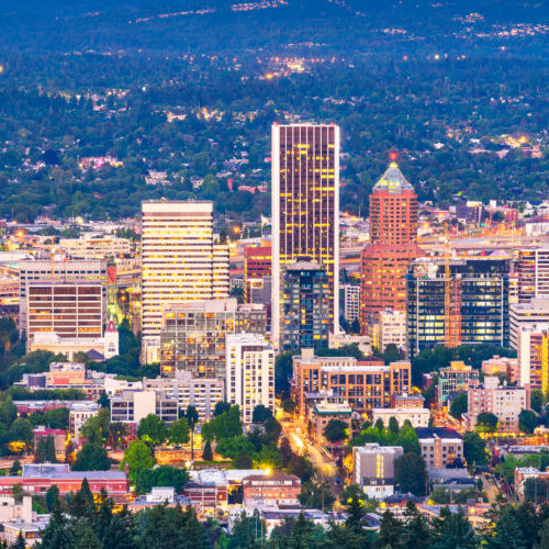 Downtown Portland Oregon